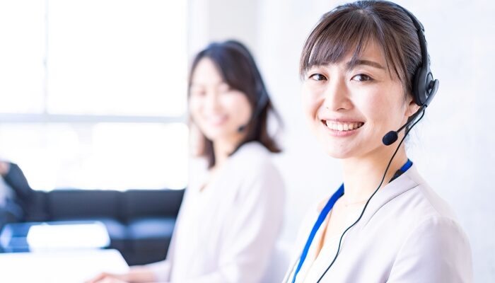オペレーターの女性