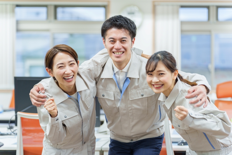 技術系会社の社員たち